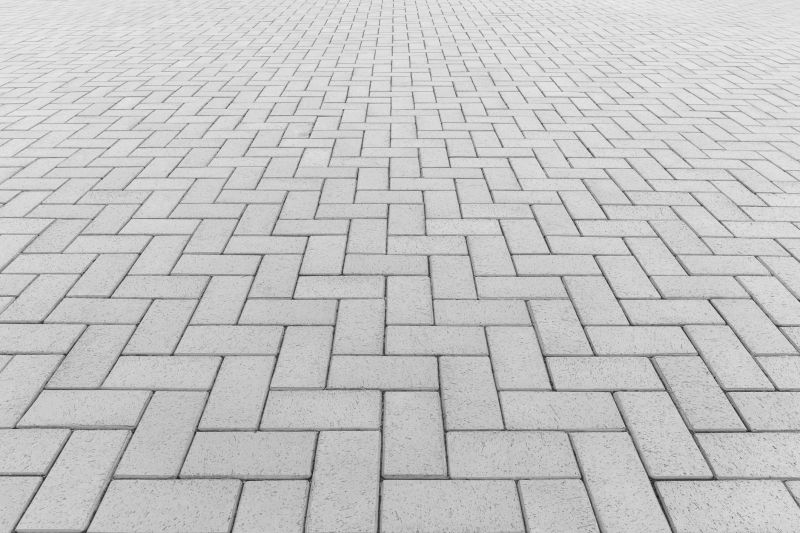 Patterned Paver Driveway